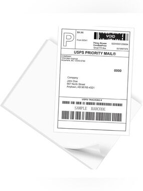 Shipping label for gift or package over 5 pounds